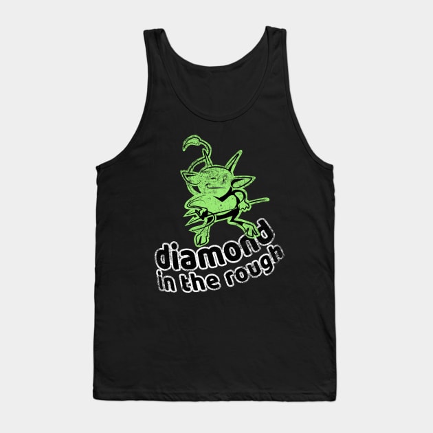 diamond in the rough green Tank Top by burbuja